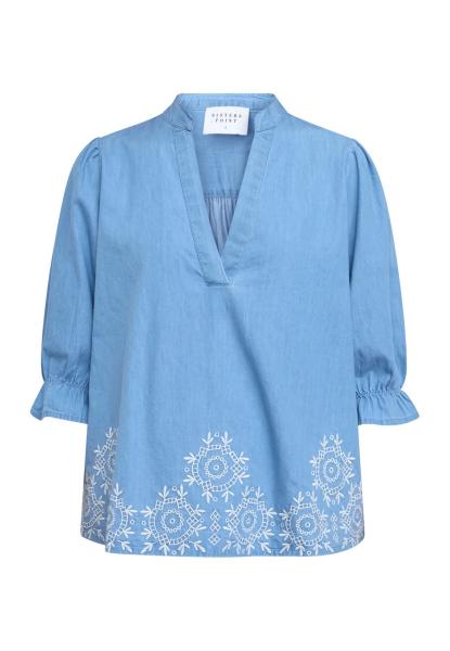 Afbeelding voor product Bloes van het merk Sisters Point in het Blauw