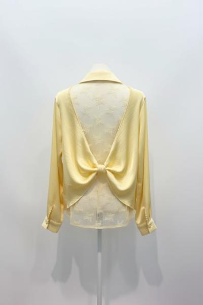 Afbeelding voor product Bloes van het merk Just Women By Matteo in het Geel