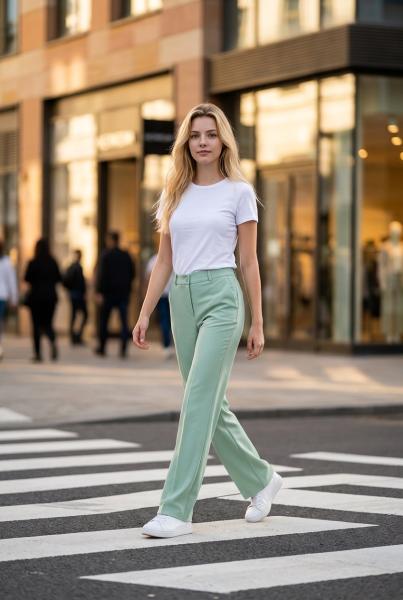 Afbeelding voor product Broek van het merk Amelie & Amelie in het Groen