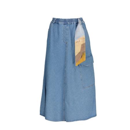 Afbeelding voor product Rok van het merk Amelie&amelie in het Blauw