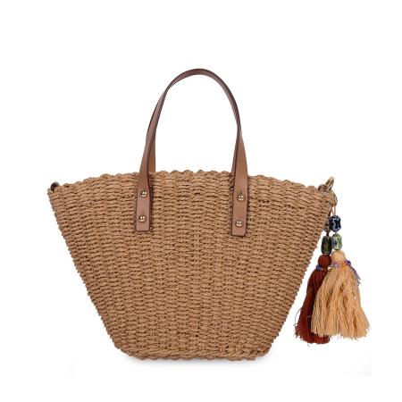 Afbeelding voor product Handtas van het merk Laurent David in het Beige