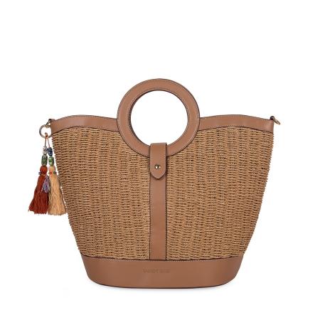 Afbeelding voor product Handtas van het merk Laurent David in het Beige