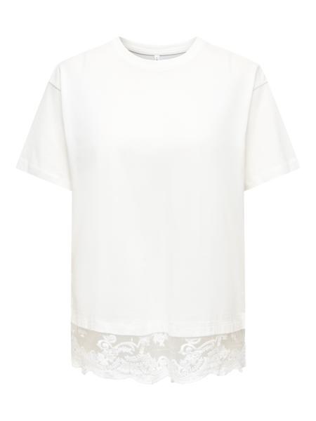 Afbeelding voor product T-shirt van het merk Only in het Ecru