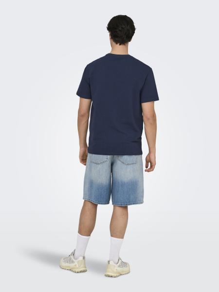Afbeelding voor product T-shirt van het merk Only & Sons in het Blauw