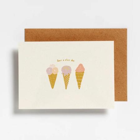 Afbeelding voor product Postkaart van het merk Hello August in het Wit