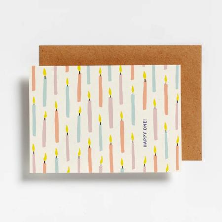 Afbeelding voor product Postkaart van het merk Hello August in het Wit