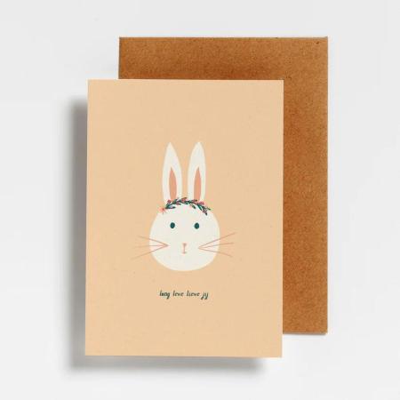 Afbeelding voor product Postkaart van het merk Hello August in het Wit