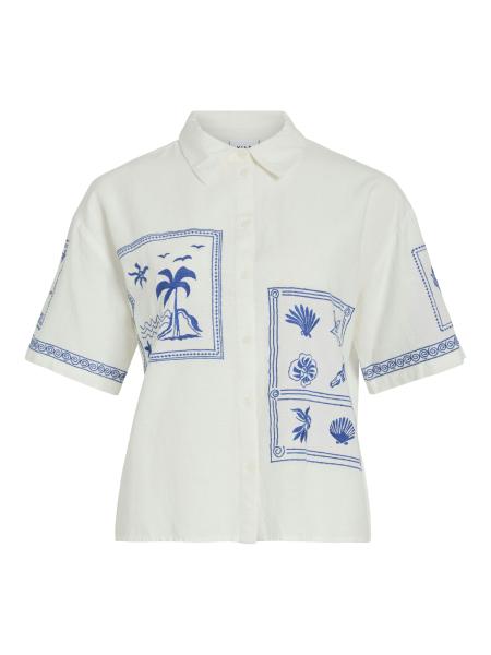 Afbeelding voor product Bloes van het merk Vila in het Wit