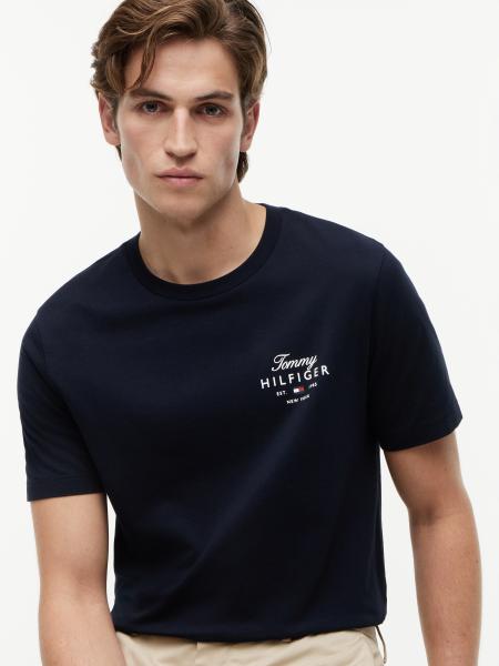 Afbeelding voor product T-shirt van het merk Tommy Hilfiger in het Marine