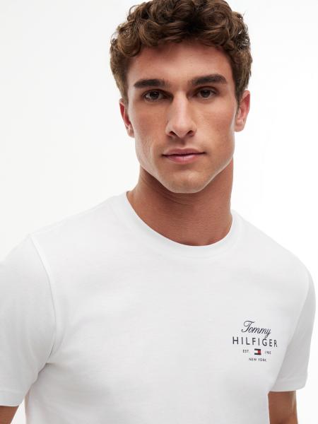 Afbeelding voor product T-shirt van het merk Tommy Hilfiger in het Wit