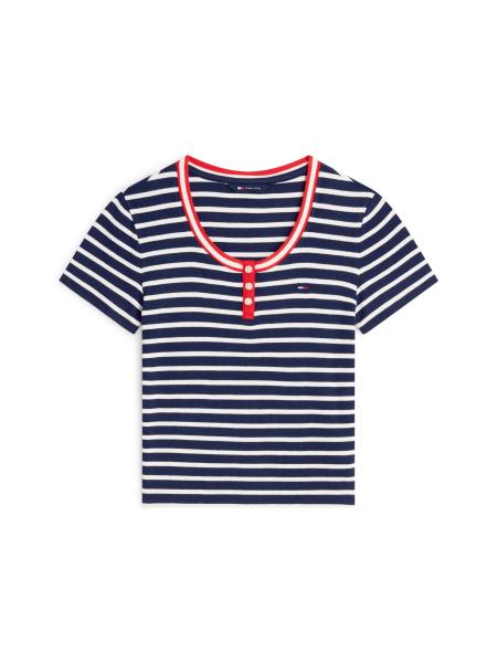 Afbeelding voor product T-shirt van het merk Tommy Jeans in het Marine