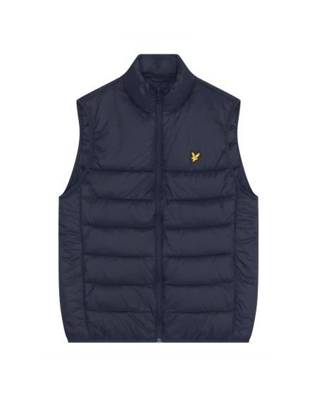 Afbeelding voor product Bodywarmer van het merk Lyle & Scott in het Marine