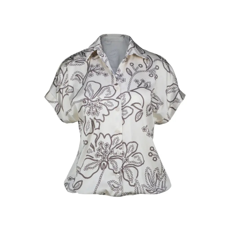 Afbeelding voor product Bloes van het merk Amelie & Amelie in het Beige