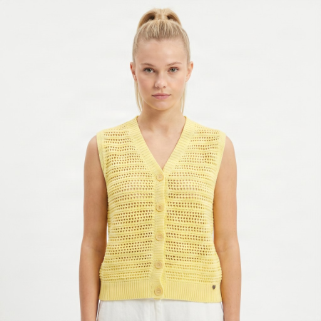 Afbeelding voor product Gilet van het merk Amelie & Amelie in het Geel