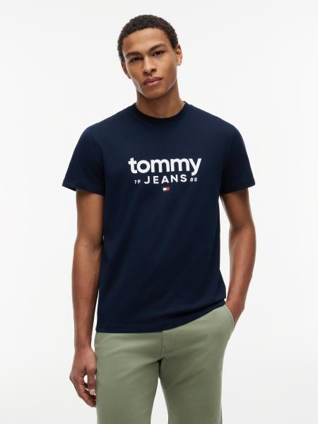 Afbeelding voor product T-shirt van het merk Tommy Jeans in het Marine