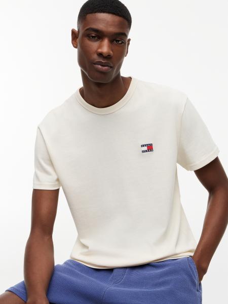 Afbeelding voor product T-shirt van het merk Tommy Jeans in het Beige