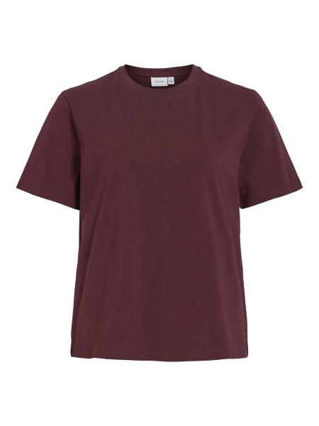 Afbeelding voor product T-shirt van het merk Vila in het Bordeaux