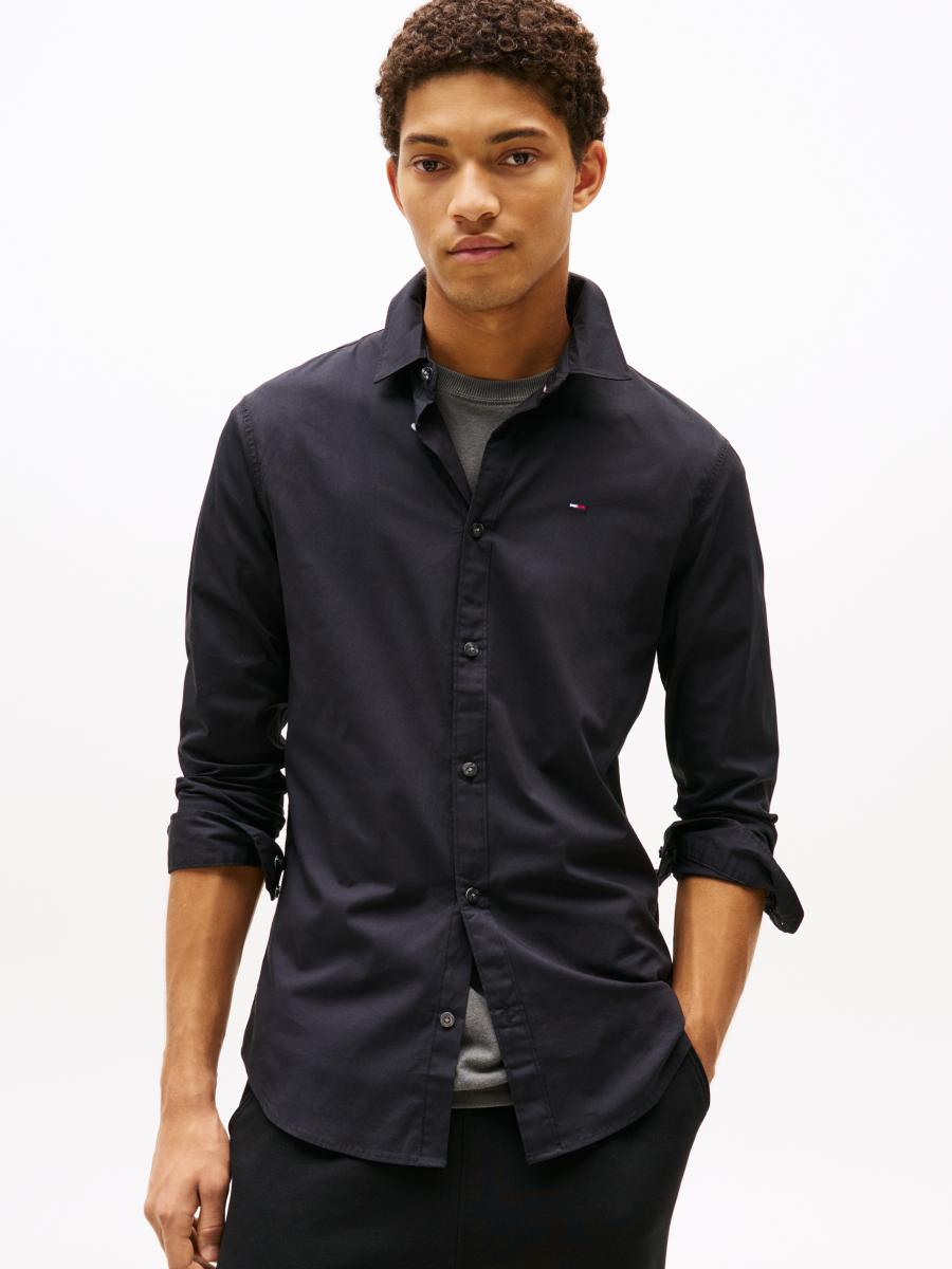 Afbeelding voor product Hemd van het merk Tommy Jeans in het Zwart