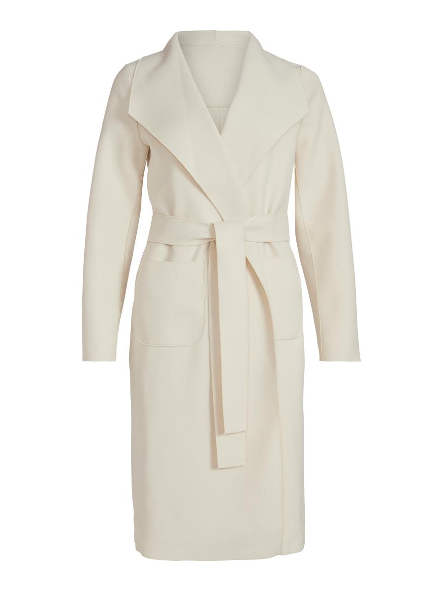 Afbeelding voor product Mantel van het merk Vila in het Beige