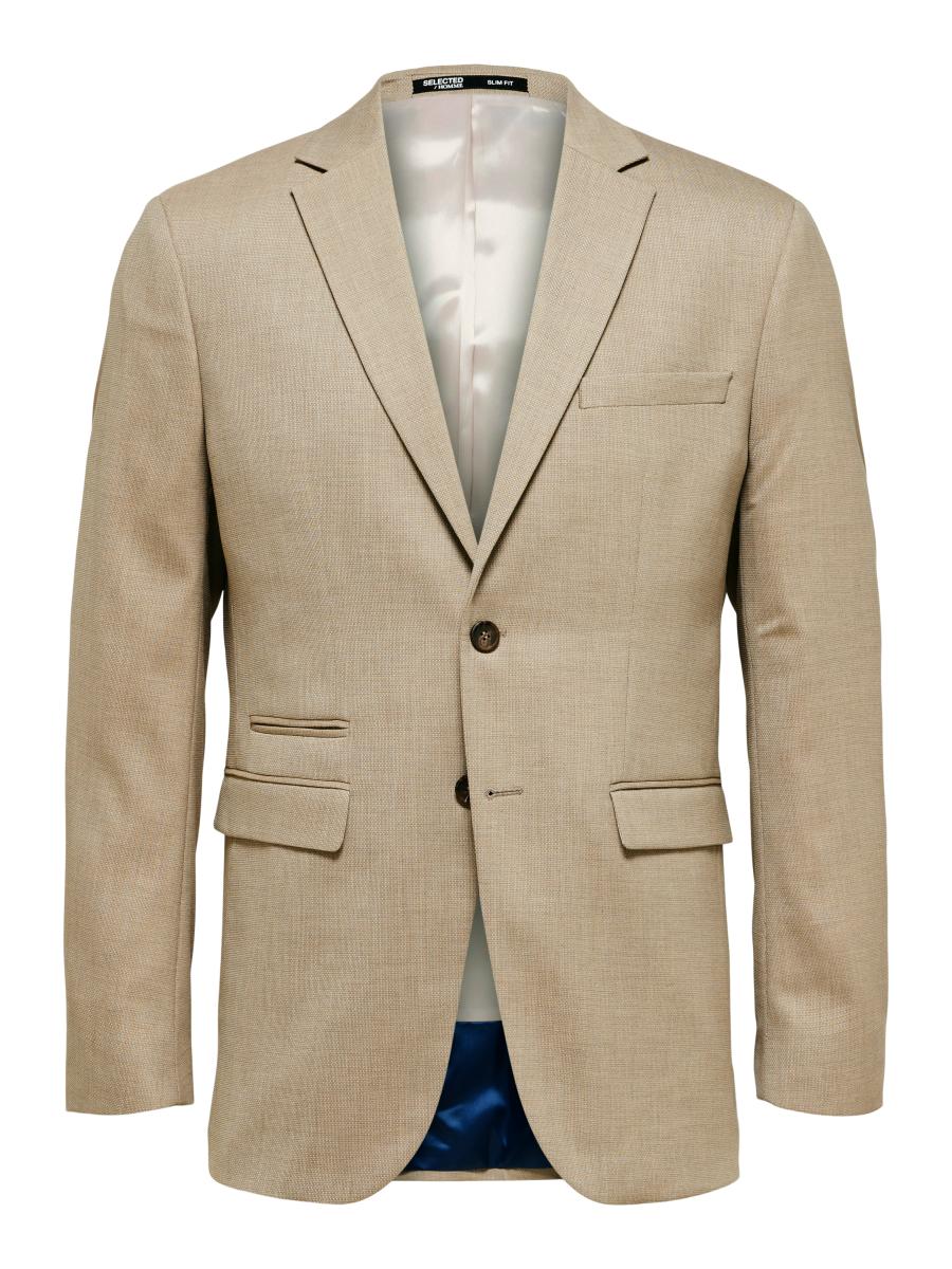 Afbeelding voor product Blazer van het merk Selected in het Beige