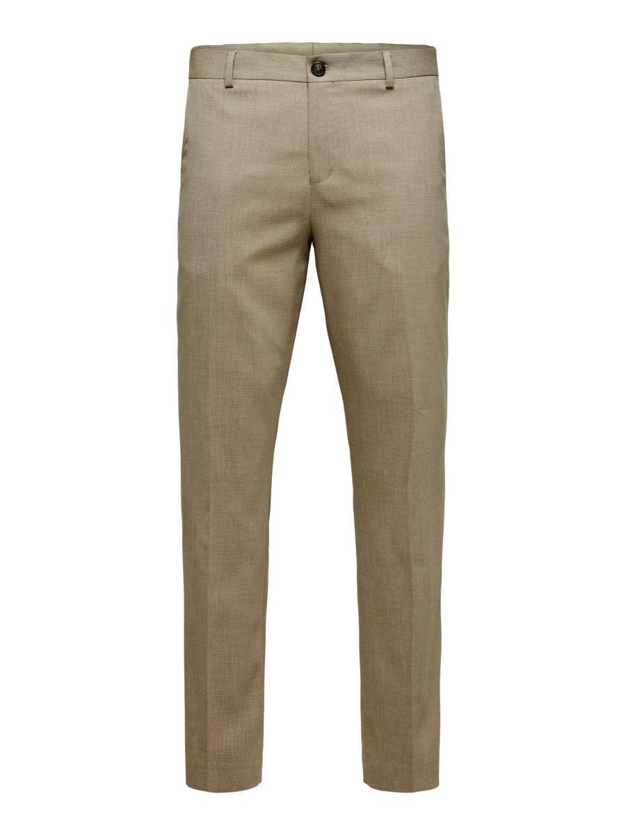 Afbeelding voor product Broek van het merk Selected in het Beige