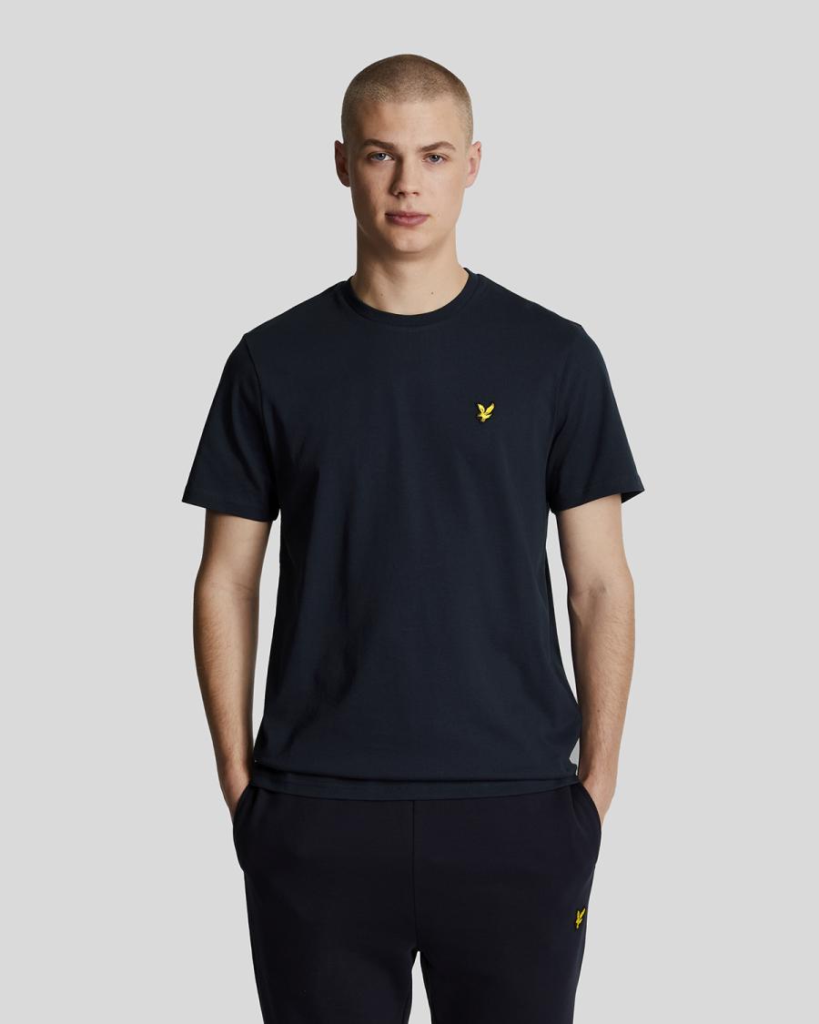 Afbeelding voor product T-shirt van het merk Lyle & Scott in het Marine