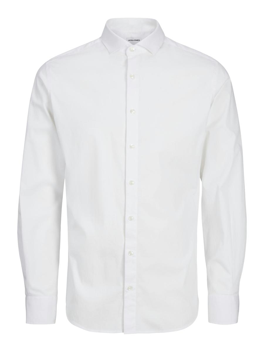 Afbeelding voor product Hemd van het merk Jack & Jones Junior in het Wit