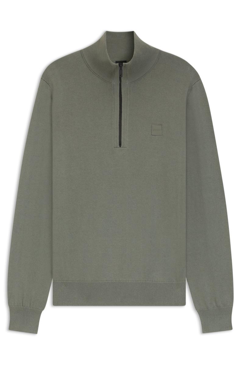 Afbeelding voor product Pull van het merk Hugo Boss in het Kaki