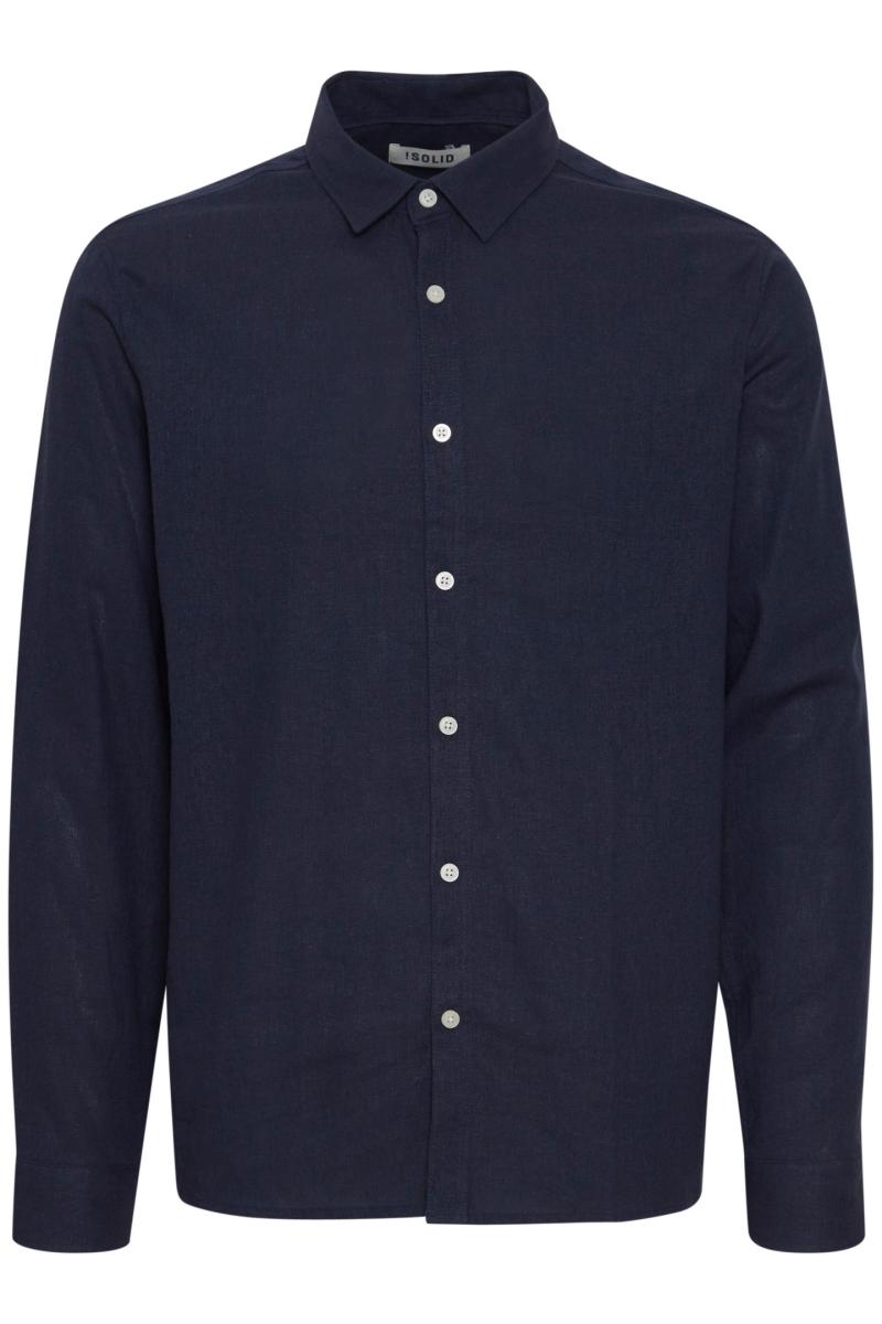 Afbeelding voor product Hemd van het merk !solid in het Blauw