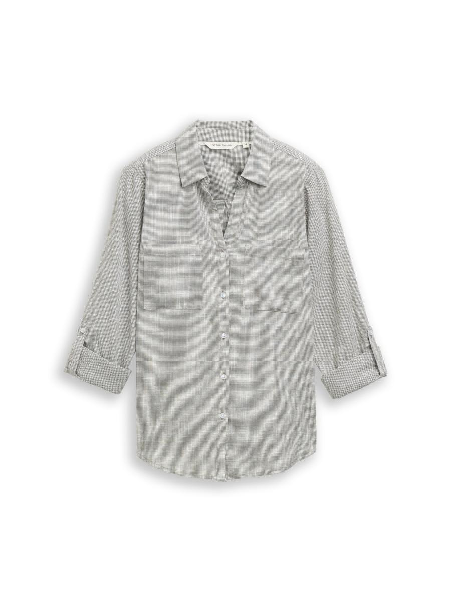 Afbeelding voor product Bloes van het merk Tom Tailor in het Groen