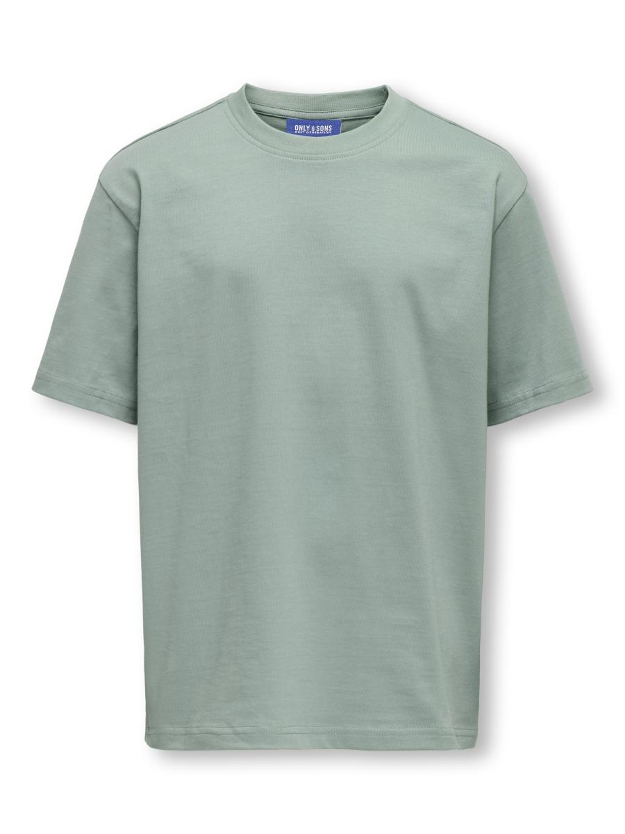 Afbeelding voor product T-shirt van het merk Only & Sons Junior  in het Groen