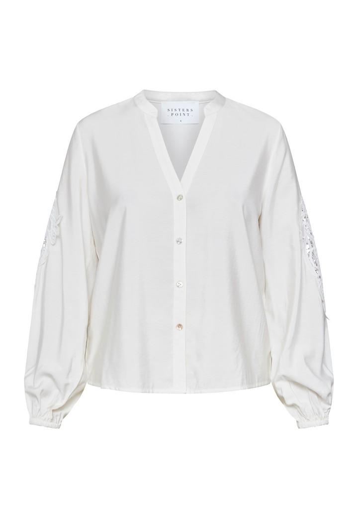 Afbeelding voor product Bloes van het merk Sisters Point in het Wit