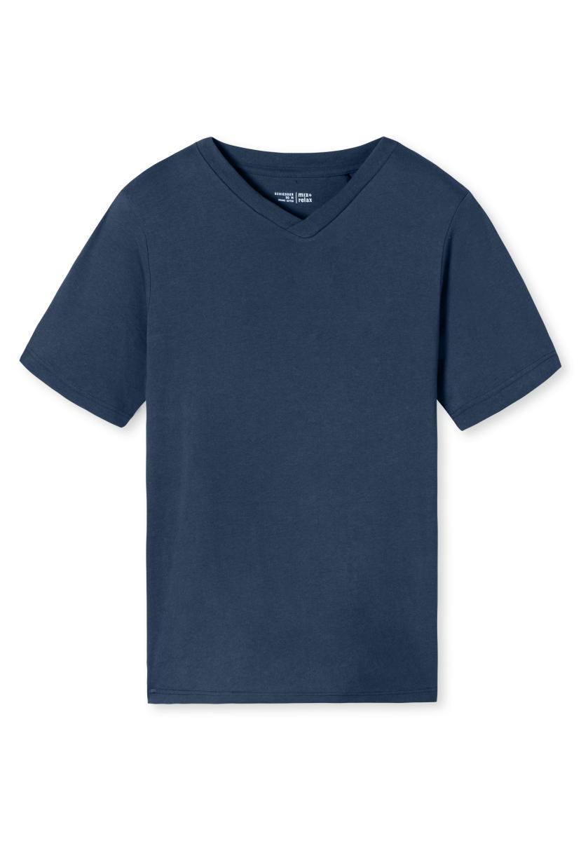 Afbeelding voor product T-shirt van het merk Schiesser in het Blauw