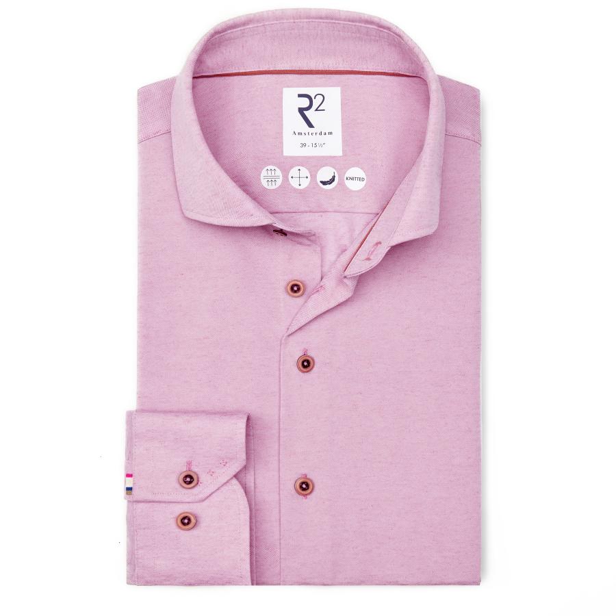 Afbeelding voor product Hemd van het merk R2 Amsterdam in het Roze