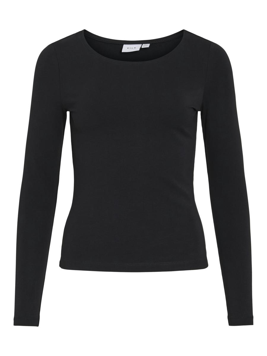 Afbeelding voor product T-shirt van het merk Vila in het Zwart