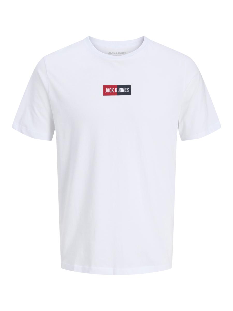 Afbeelding voor product T-shirt van het merk Jack & Jones Junior in het Wit