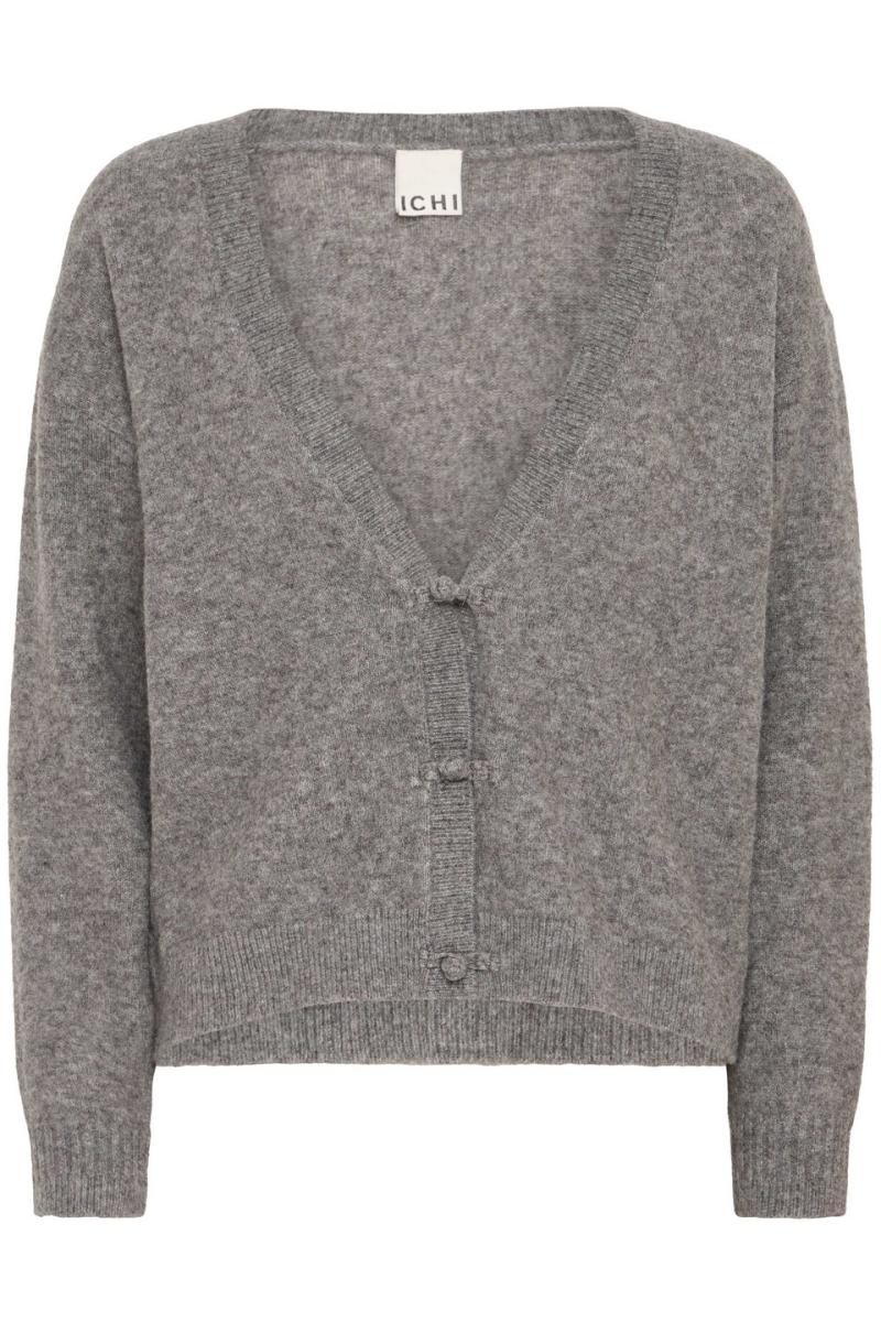 Afbeelding voor product Gilet van het merk Ichi in het Grijs