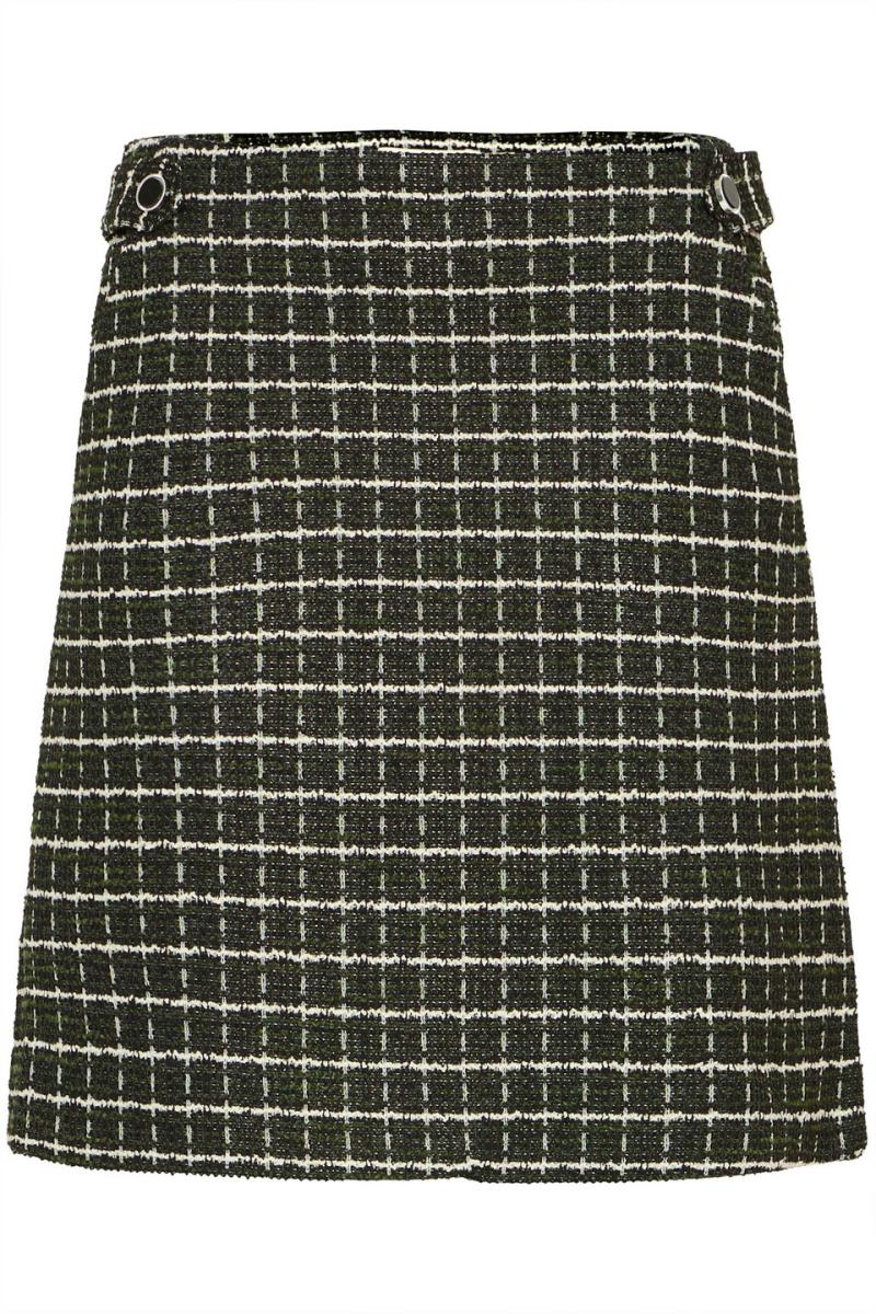 Afbeelding voor product Rok van het merk Ichi in het Groen