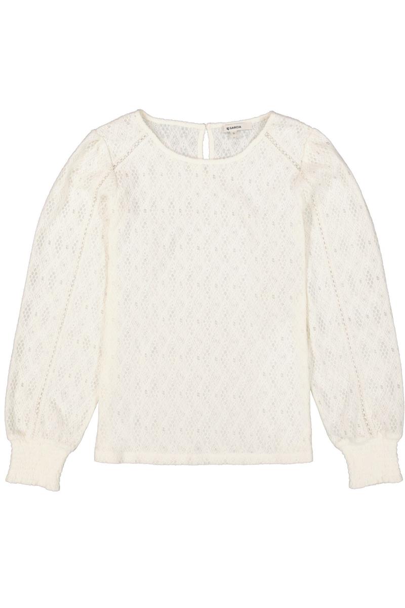 Afbeelding voor product Bloes van het merk Garcia in het Wit