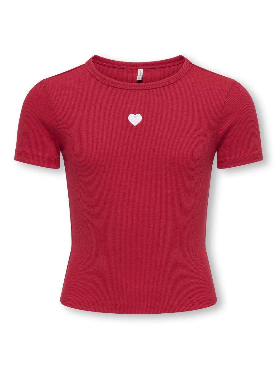 Afbeelding voor product T-shirt van het merk Kids Only in het Rood