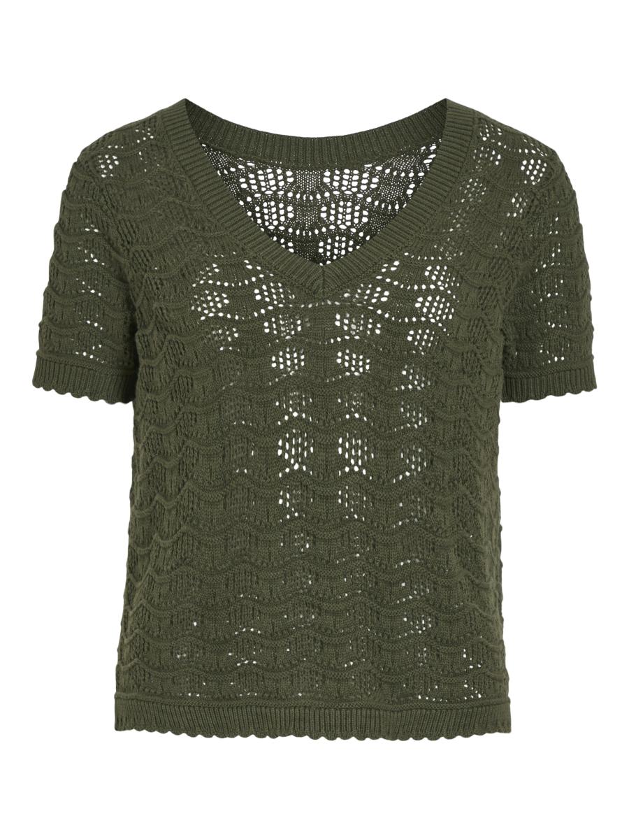 Afbeelding voor product Top van het merk Vila in het Kaki