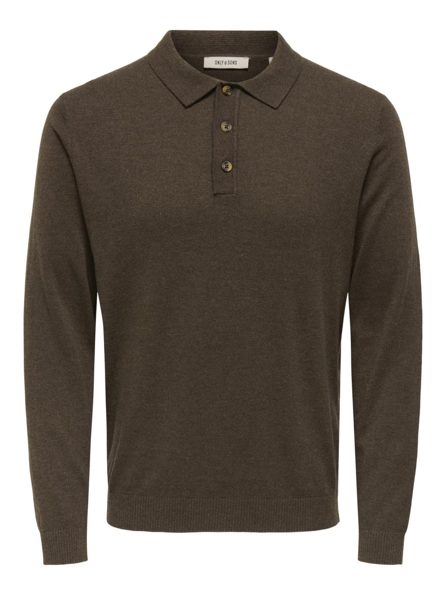 Afbeelding voor product Polo van het merk Only & Sons in het Beige
