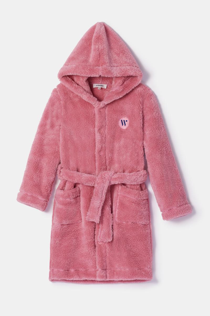 Afbeelding voor product Badjas van het merk Woody in het Roze