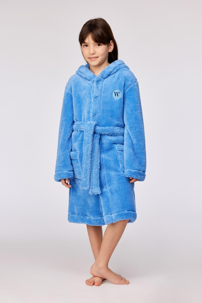 Afbeelding voor product Badjas van het merk Woody in het Blauw