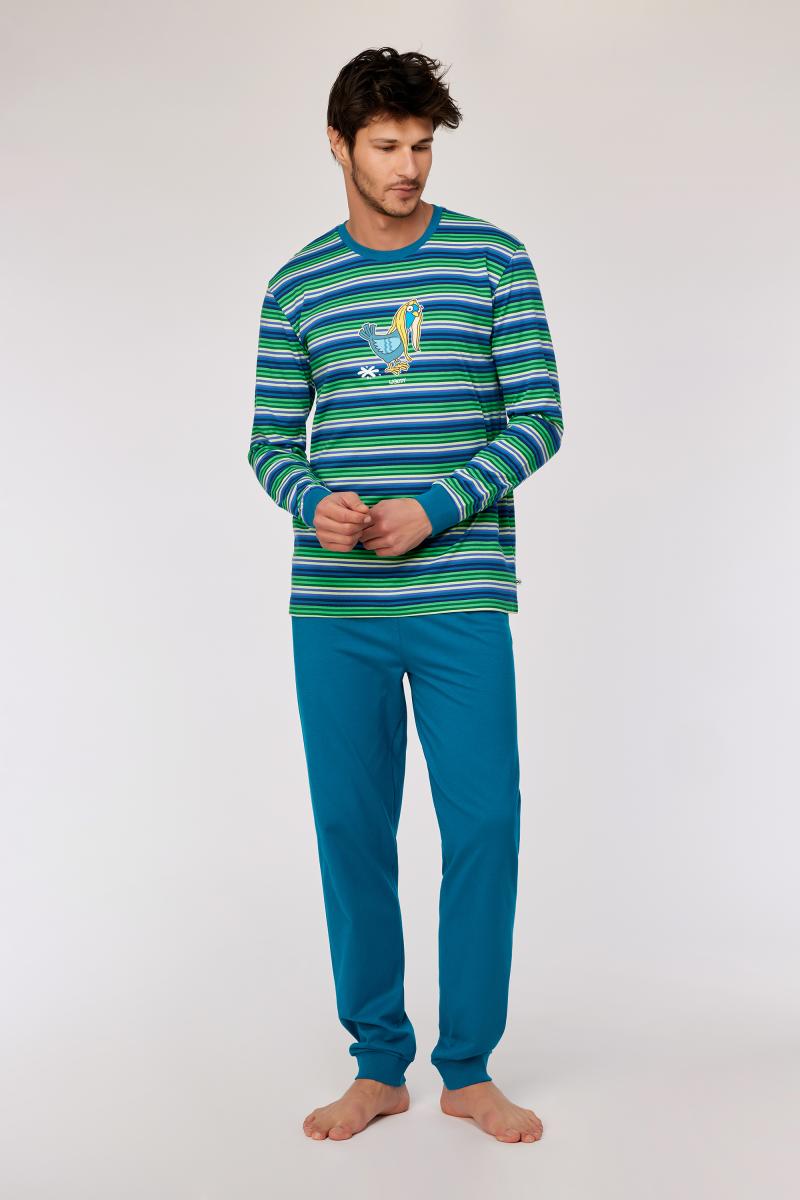 Afbeelding voor product Pyjama van het merk Woody in het Kaki