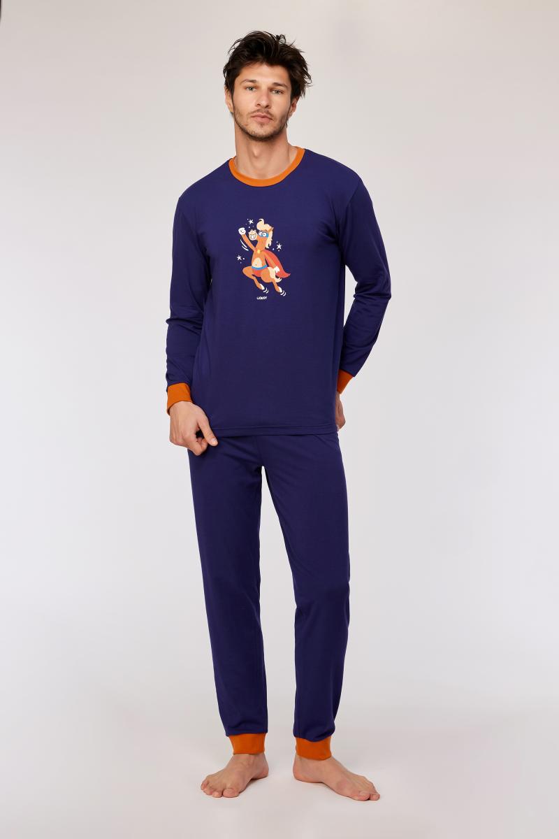 Afbeelding voor product Pyjama van het merk Woody in het Blauw