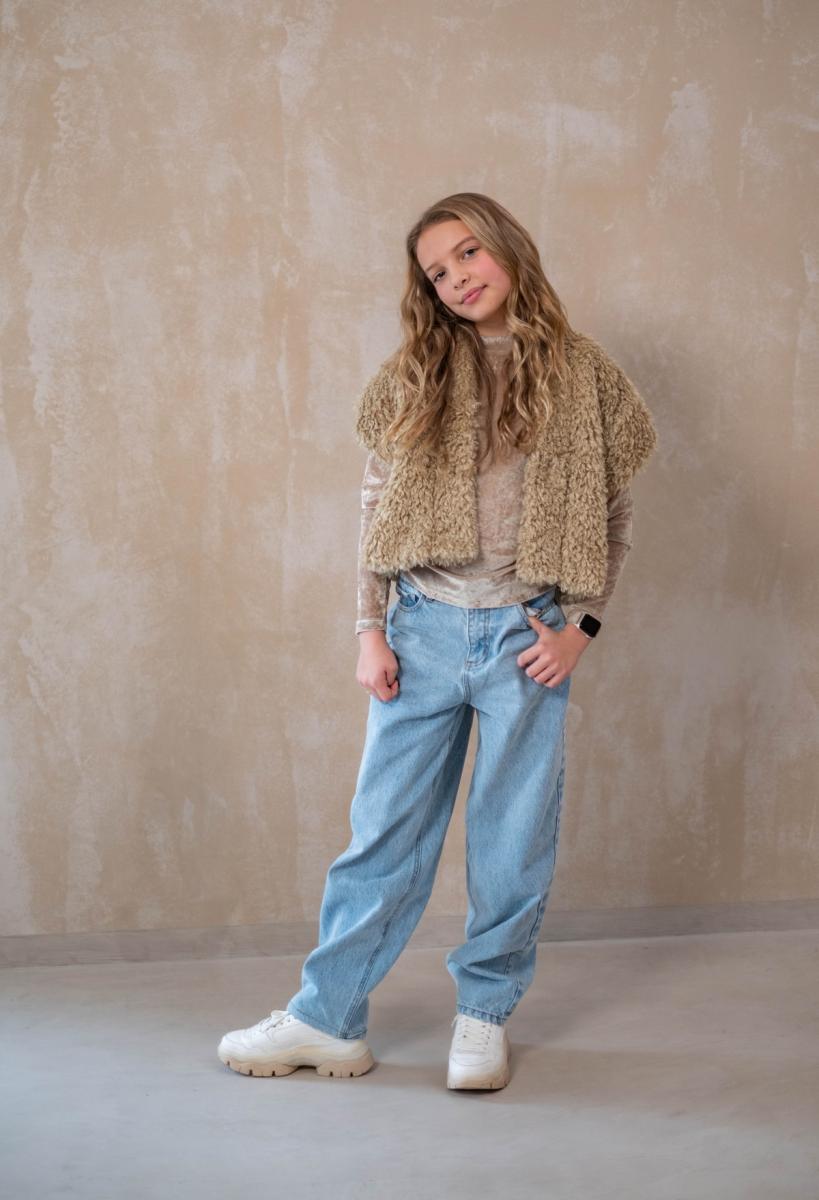 Afbeelding voor product Bodywarmer van het merk Like Flo in het Beige