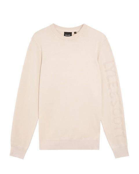 Afbeelding voor product Pull van het merk Lyle & Scott in het Ecru