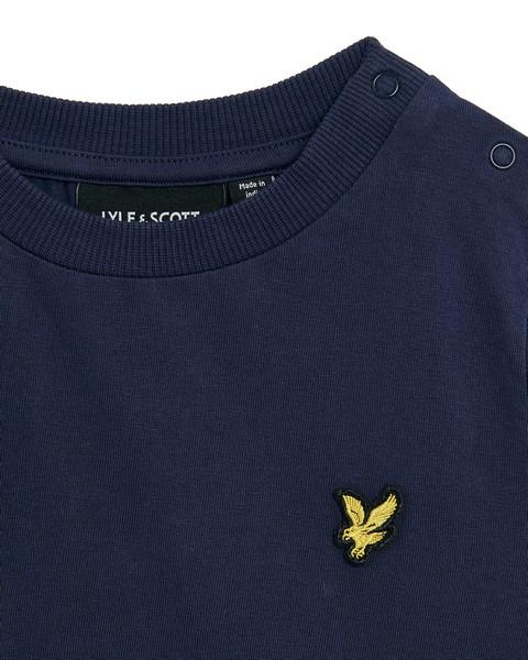 Afbeelding voor product T-shirt van het merk Lyle & Scott in het Marine