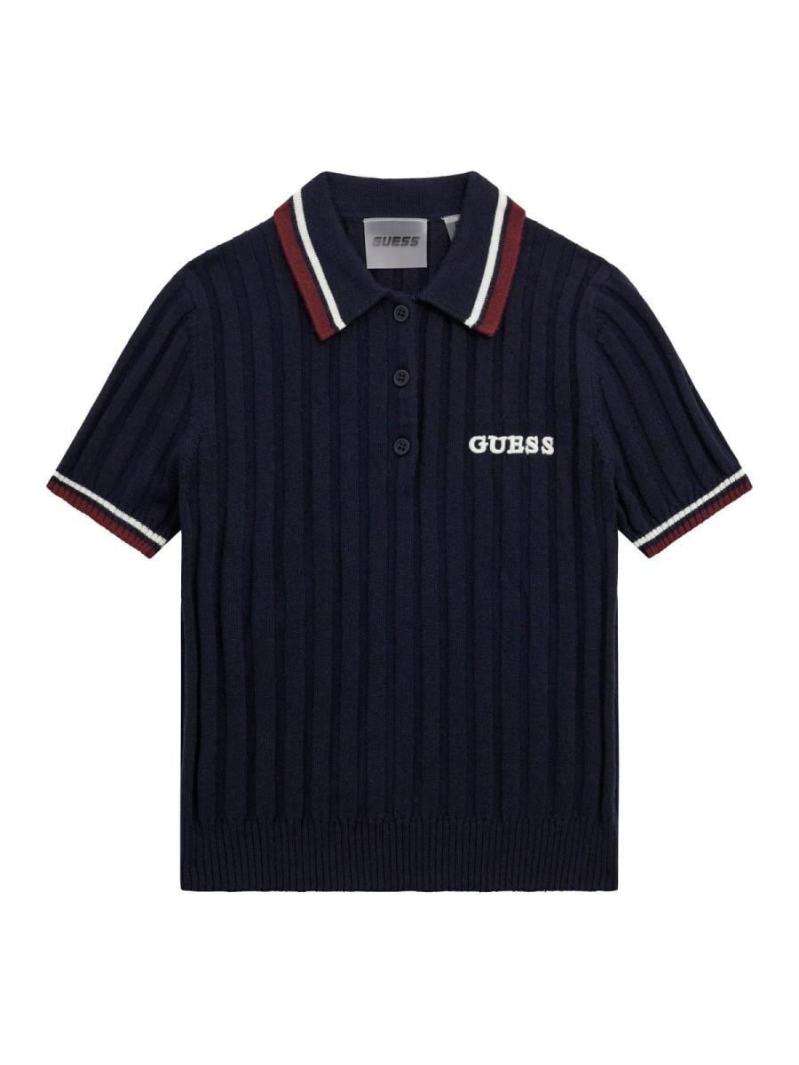 Afbeelding voor product Polo van het merk Guess in het Marine